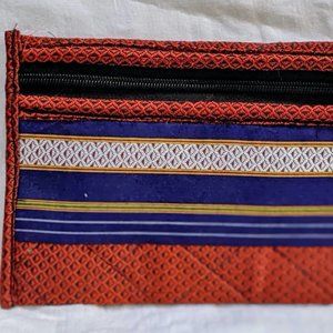 Indian Traditional Purse/ Clutch Bag w/ Organizer
